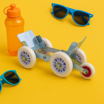 5-Wheel Emergency Bike Wheel Puller Trolley (1 Pc)