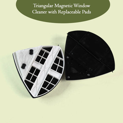 DOUBLE FACE GLASS CLEANER WINDOW SQUEEGEE, MAGNETIC WINDOW WASHING EQUIPMENT