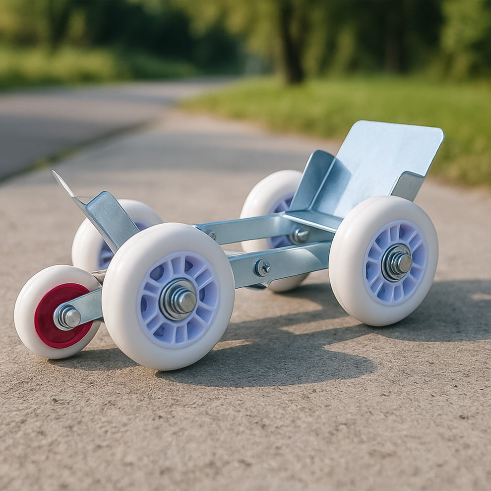 5-Wheel Emergency Bike Wheel Puller Trolley (1 Pc)