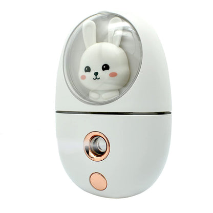 USB Rechargeable Bunny Design Mini Humidifier & Mist Sprayer