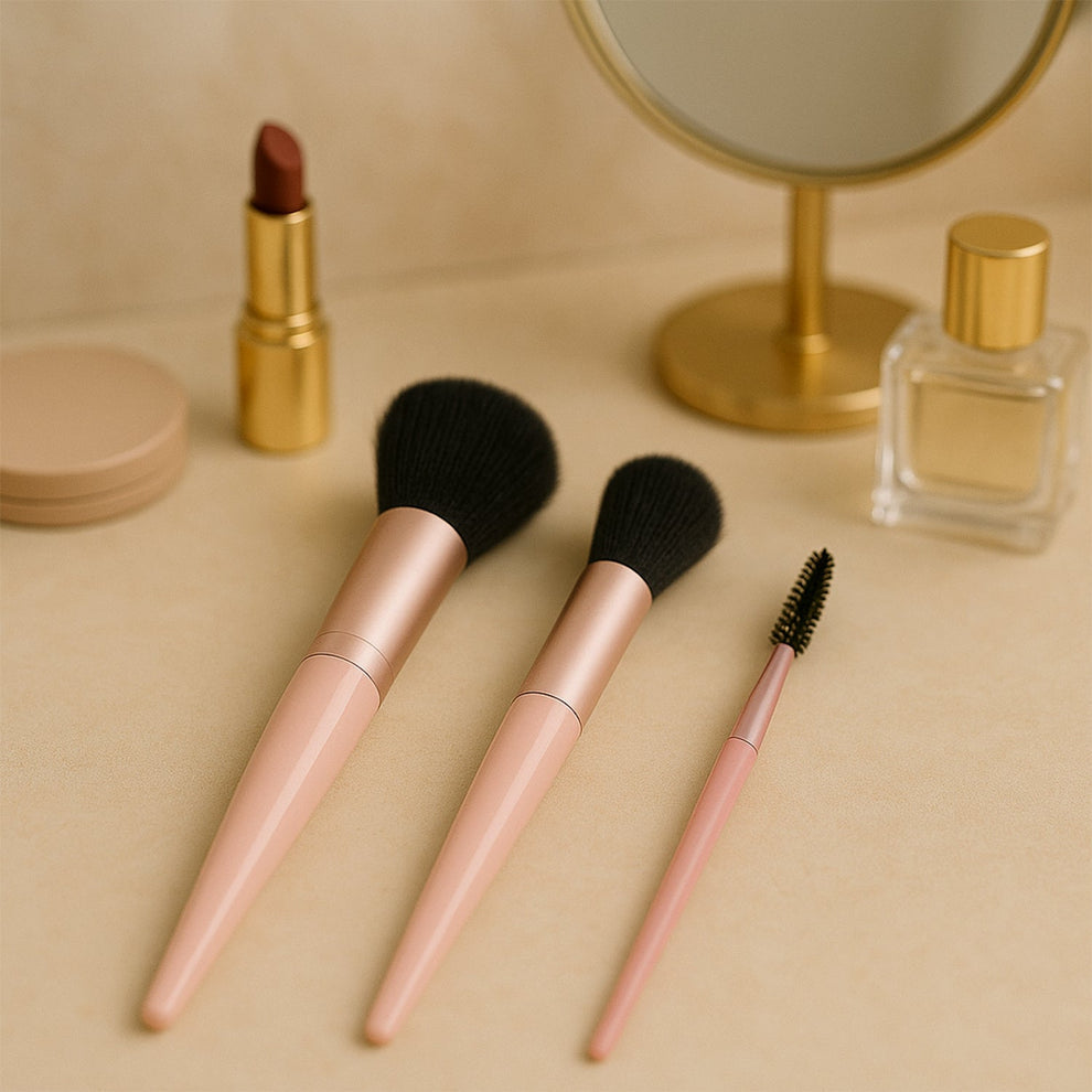 Premium Dual-Tone Makeup Brush Set